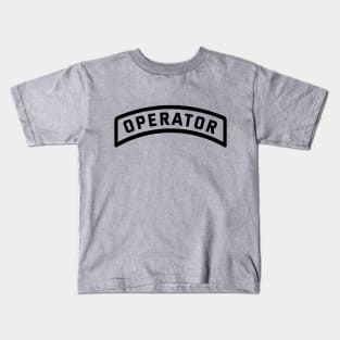 Operator Tab Kids T-Shirt